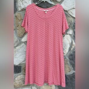 Soma Cool Nights Nightgown Size XL Sleep Dress Printed Soft Stretchy Loungewear